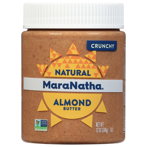 MaraNatha Almond Butter, Crunchy, Natural