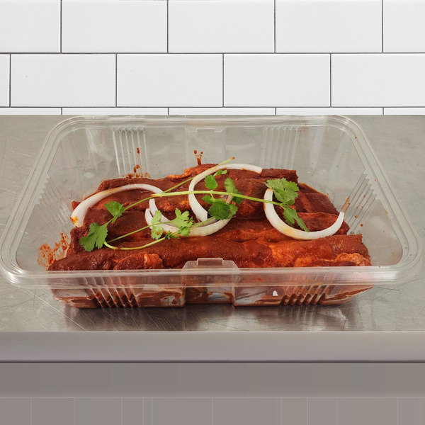 Cardenas Markets Marinated Pork Ribs in Tray