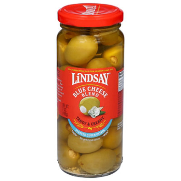 Lindsay Olives, Blue Cheese Blend, Stuffed Queen