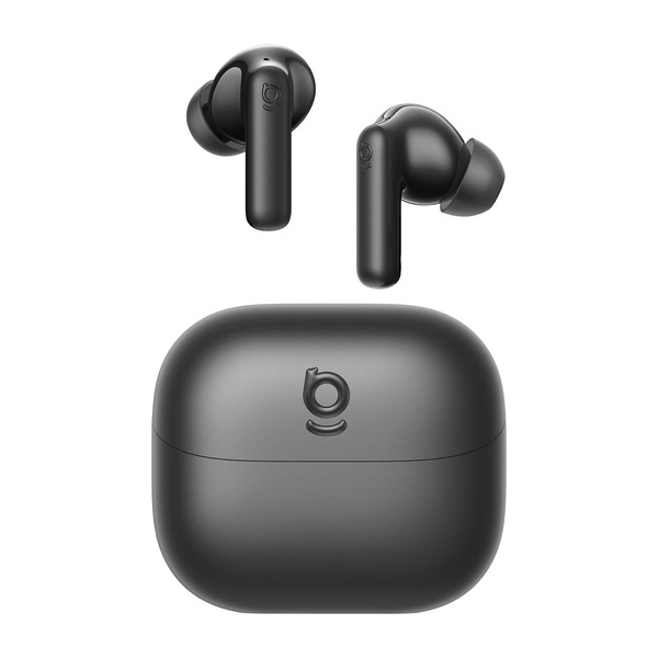 Baseus Bass EP10 Ultra Noise Cancelling True Wireless Earbuds, -55 dB Adaptive ANC, Dual-Driver LDAC, 65-Hour Playtime - Black