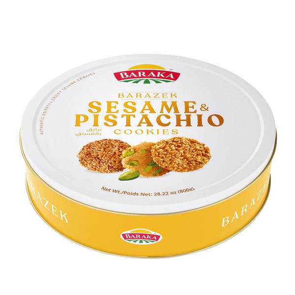 Barazek Sesame & Pistachio Cookies, 28.22 oz
