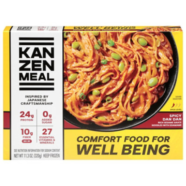 Kanzen Meal Spicy Dan Dan Noodles with Edamame
