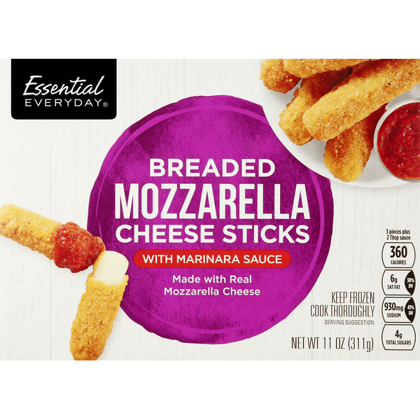 thumbnail image 2 of Mozzarella Sticks Concession Vinyl Decal – 14” Food Menu Sign For Windows 2 of 2