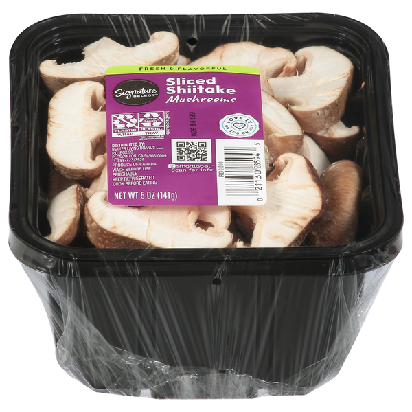 Signature SELECT Sliced Shiitake Mushrooms