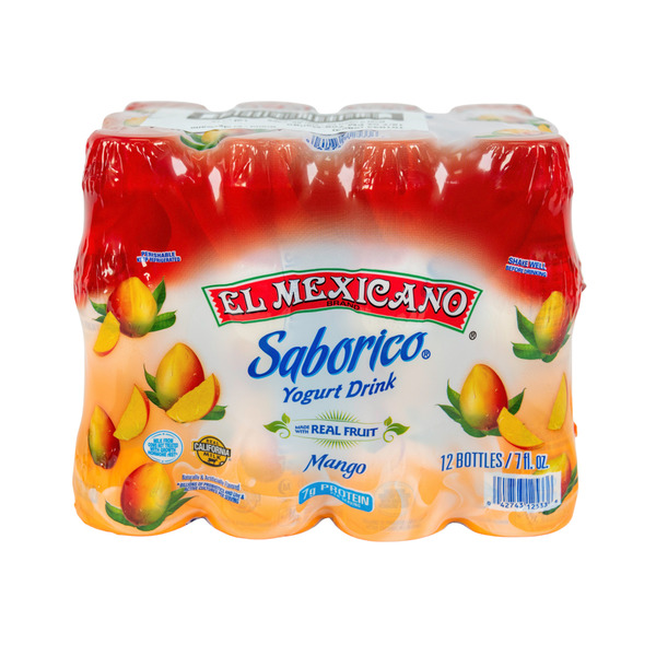 El Mexicano Saborico Mango Yogurt Drink