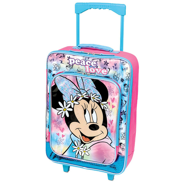 ALDI Minnie Mouse Disney Kids' Rolling CarryOn Luggage SameDay