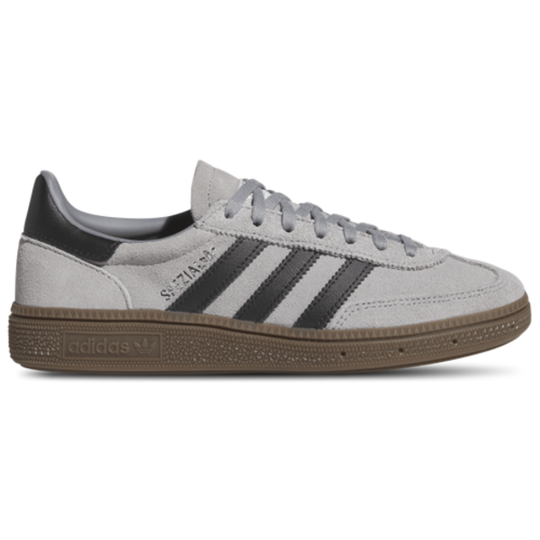 adidas Originals Handball Spezial Boys' Grade School Shoe, Size 3.5 - Black/Grey