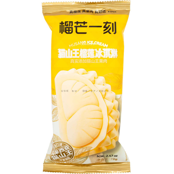 Liumangyike Durian Ice Cream Bar