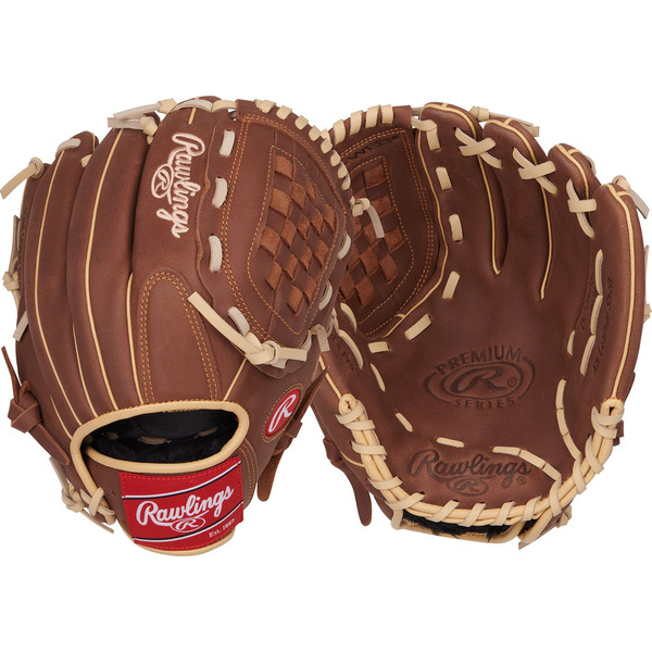 Rawlings Premium Series Right Hand Throw Glove - Brown & Tan