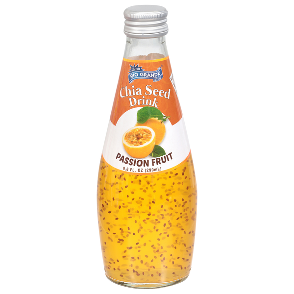 Rio Grande Foods Passion Fruit Chia Seed Drink