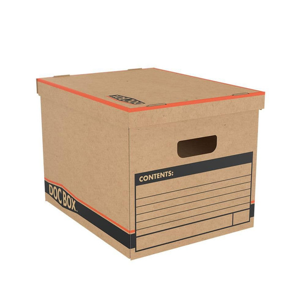 Pratt Retail Specialties Document And File Moving, Storage, Organization Box (3 Pack)