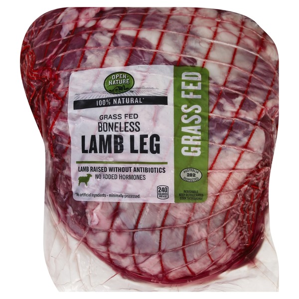 Open Nature Lamb Leg, Boneless, Grass Fed