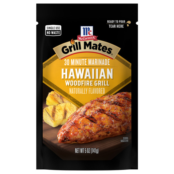 McCormick® GRILL MATES Hawaiian Woodfire Grill 30 Minute Marinade