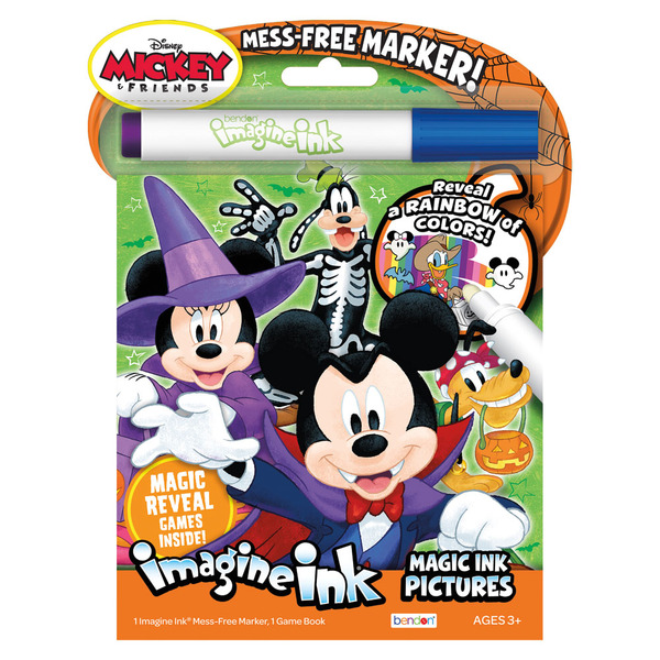 ミッキーページ Bendon Mickey & Friends Halloween Imagine Ink Same-Day Delivery or