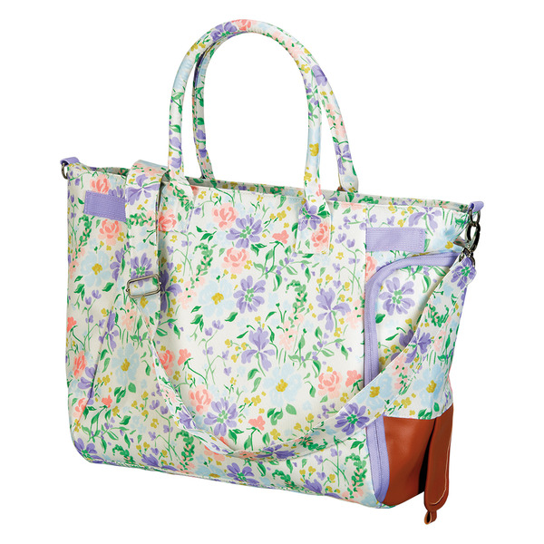 LIVE IN STYLE Floral Wine Dispensing Tote Same-Day Delivery or