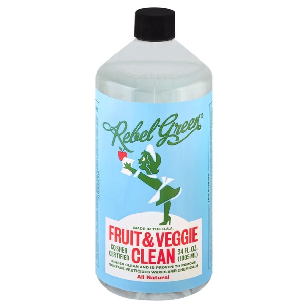 Rebel Green Fruit & Veggie Clean (34 fl oz) Instacart