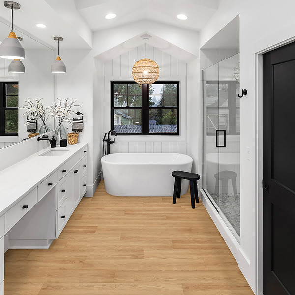 Mohawk Home 6MM Thick 9.4in X 47.8in 22 MIL Waterproof Luxury Vinyl Plank Flooring (15.65 sq