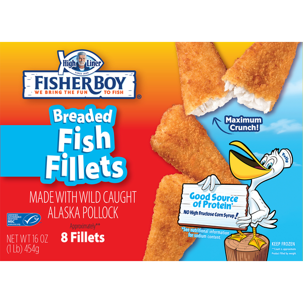 Fisher Boy Breaded Fish Fillets