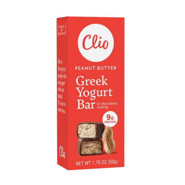 Clio Peanut Butter Greek Yogurt Bar