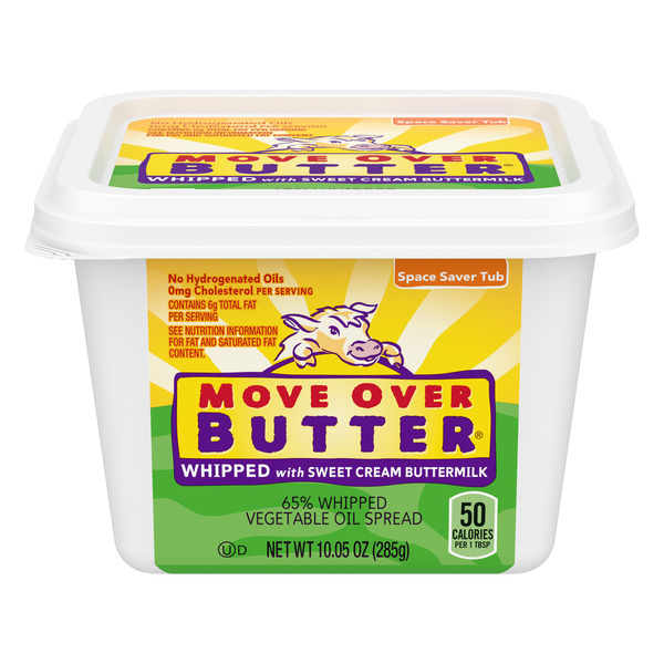 Move Over Butter Whipped Vegetable Oil Spread With Sweet Cream