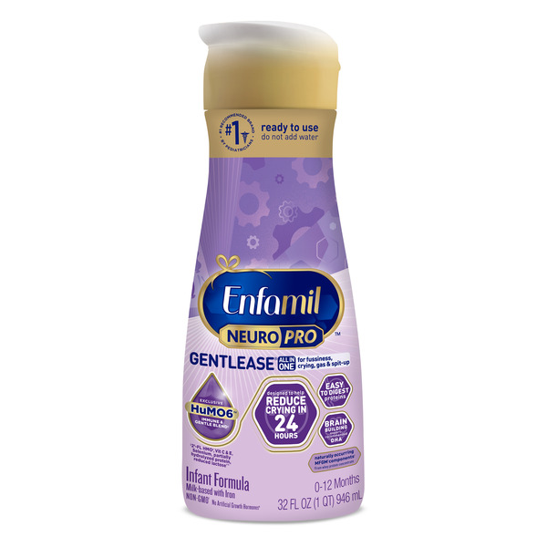 Enfamil® NeuroPro Gentlease Formula, Reduce Fussiness, Crying, Gas