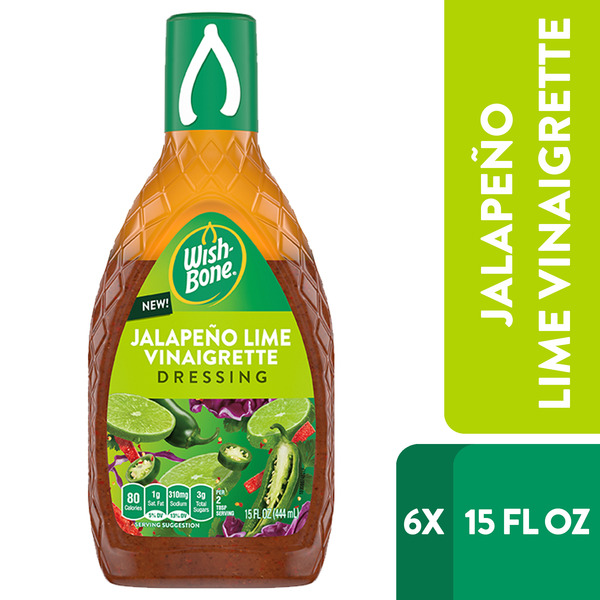 Wish-Bone Jalapeno Lime Vinaigrette Salad Dressing Same-Day Delivery or Pickup | FoodMaxx Wish-Bone Jalapeno Lime Vinaigrette Salad Dressing Same-Day Delivery or Pickup | FoodMaxx