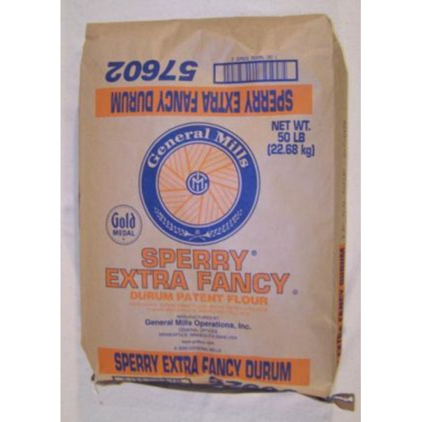 General Mills - Sperry Extra Fancy Durum Flour - 50 lb Bag