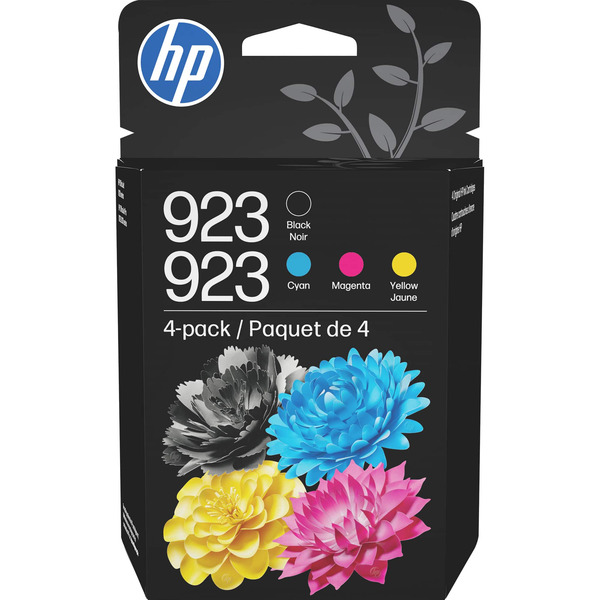 HP Standard Capacity Ink Cartridges - Black, Magenta, Yellow & Cyan