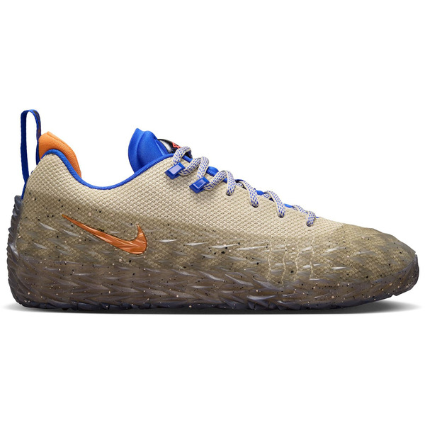 Nike S.T. Charge 'Rugged' Basketball Shoes, Size M11.0/W12.5, Medium/D Width - Rattan & Bright Mandarin-Hyper Royal