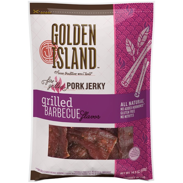 Golden Island Barbecue Flavor Pork Jerky, 14.5 oz (14.5 oz) Instacart