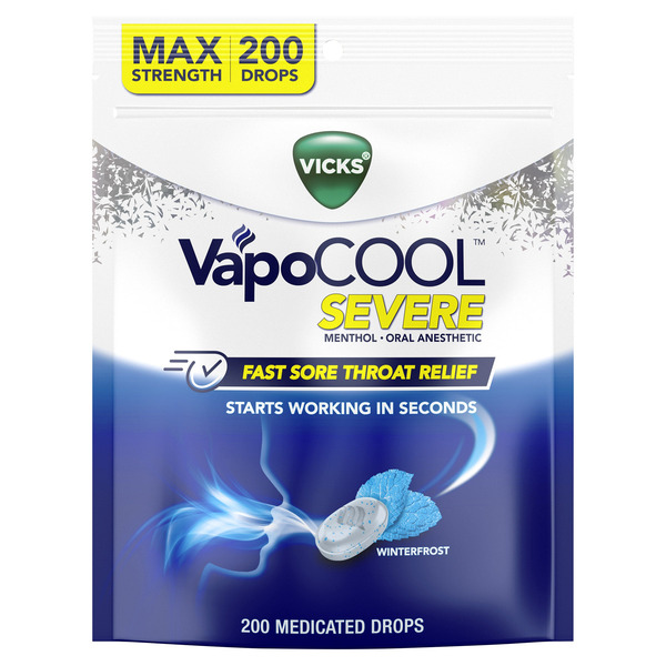 Vicks VapoCOOL WinterFrost Drops, 200 Drops Same-Day Delivery | Costco