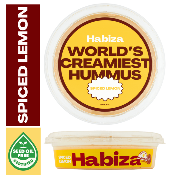 Habiza Spiced Lemon Hummus, Seed Oil Free Certified Same-Day