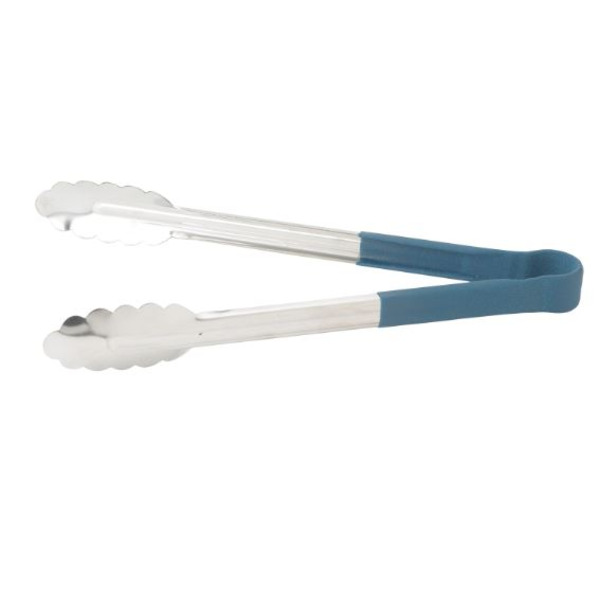 Winco - Utility Tong Blue 9"