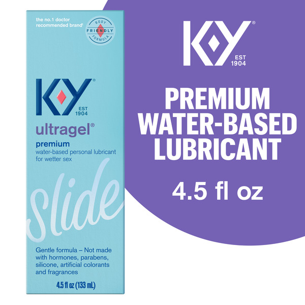 Walgreens KY UltraGel Personal Water Based Lubricant, Premium Lube For