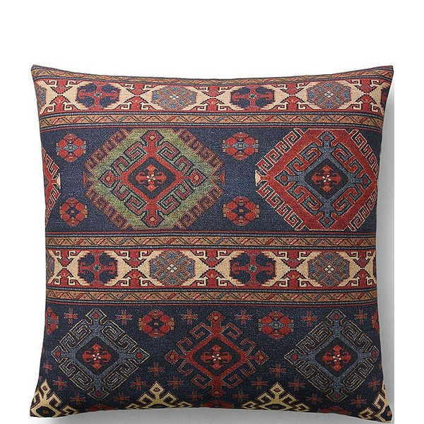 Ralph Lauren Ludlow Collection Creston Rug Inspired Textured Weave Euro Sham