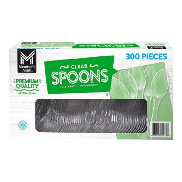 Member's Mark Spoons, Clear, Full Length Same-Day Delivery | Sam's
