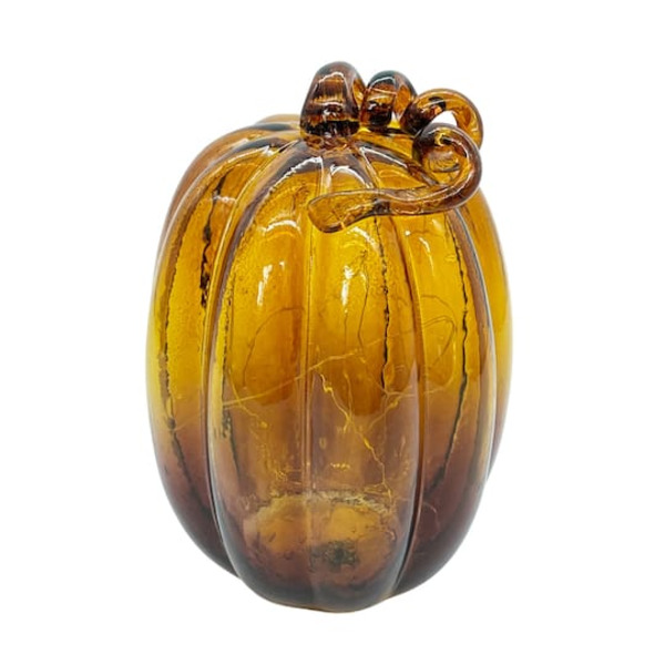 Ashland LED Glass Pumpkin Decor