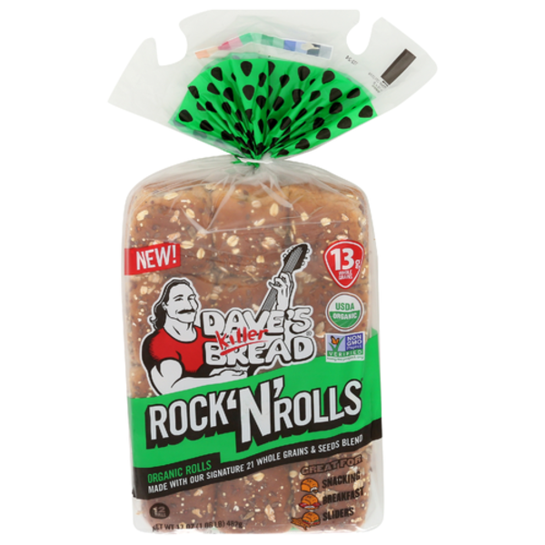 Dave's Killer Bread Organic Rock N Rolls 12 Pack