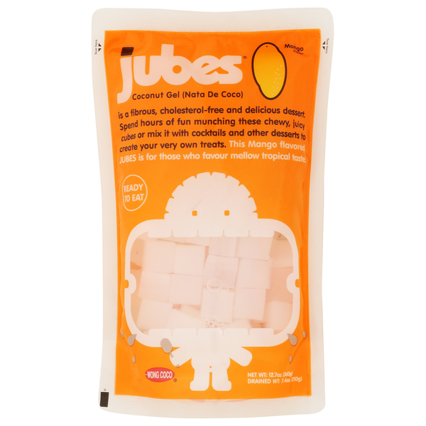 Jubes - Nata De Coco Mango Flavor 24 X 12.