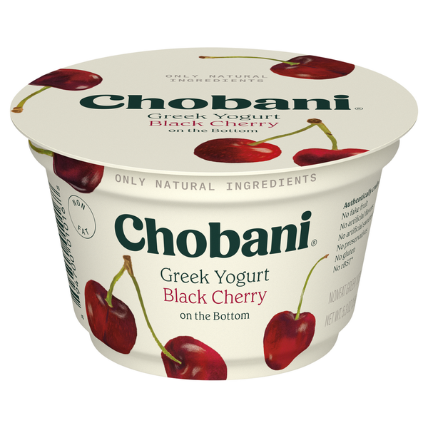Chobani Nonfat Greek Black Cherry Yogurt