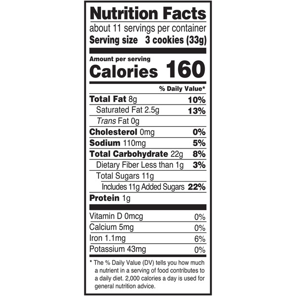 Chips Ahoy Nutrition Facts Besto Blog