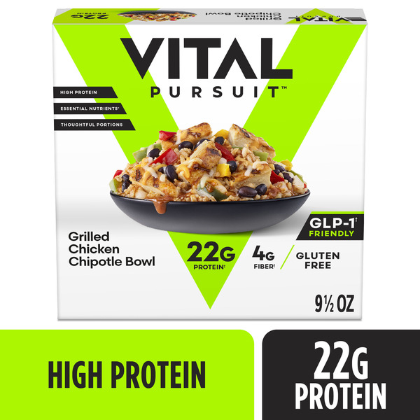 Vital Pursuit Grilled Chicken Chipotle Bowl High Protein Glp-1