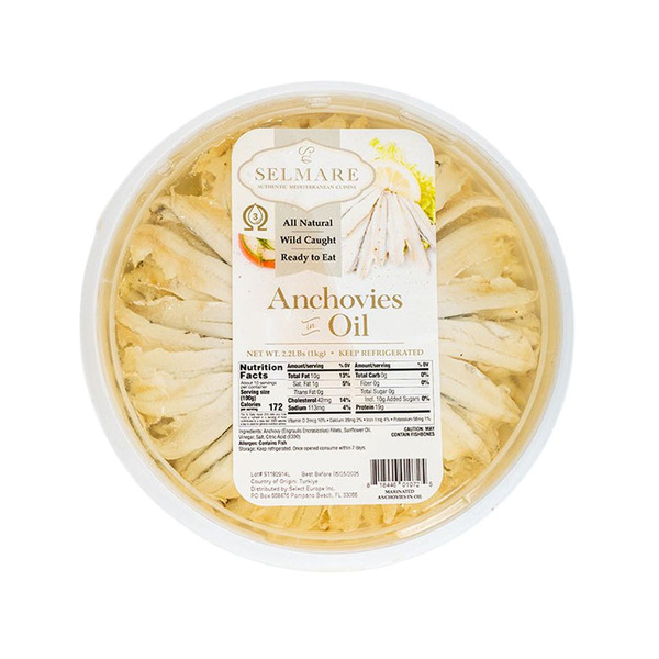 Marinated Anchovies - 2.2 lbs