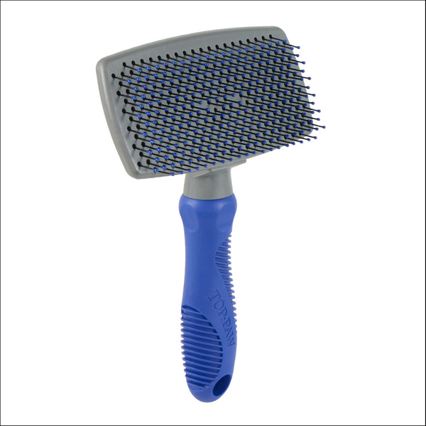 Top Paw Self-Cleaning Slicker Brush, Medium