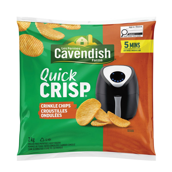 Cavendish Crispy Crinkle Potato Chips 2 kg