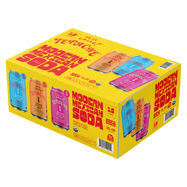 De La Calle Organic Modern Mexican Soda, 12 fl oz, 15-count