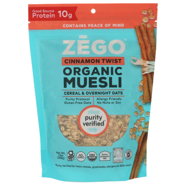 Zego Foods Organic Cinnamon Twist Muesli Same-Day Delivery or