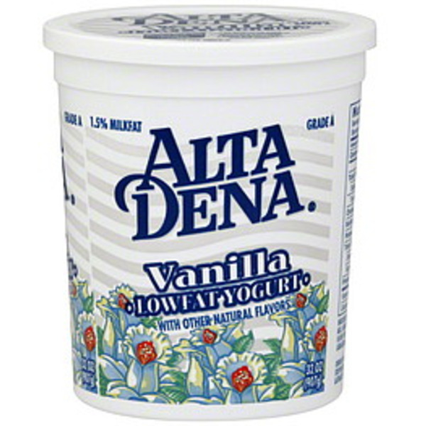 Alta Dena - Low Fat Vanilla Yogurt - 32 oz
