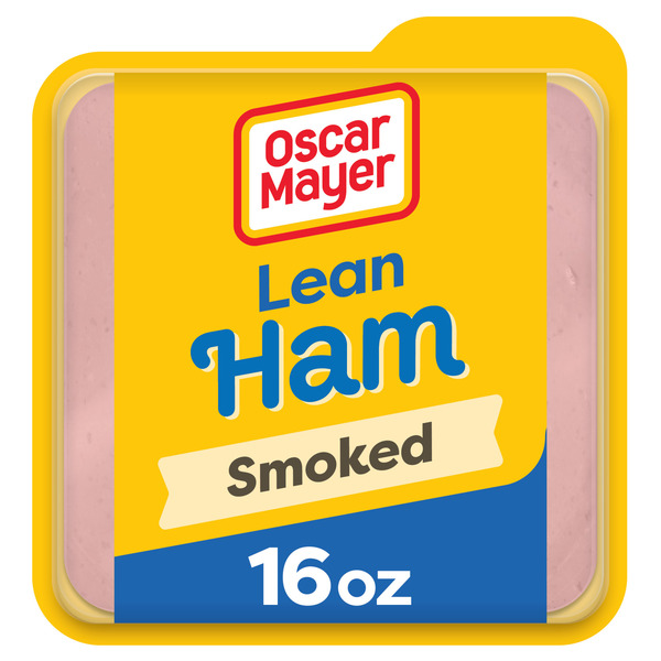 Oscar Mayer Lean Smoked Ham Sliced Deli Sandwich Lunch Meat with Water Added