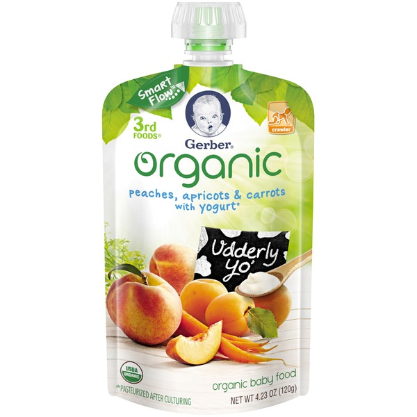 gerber apricot baby food